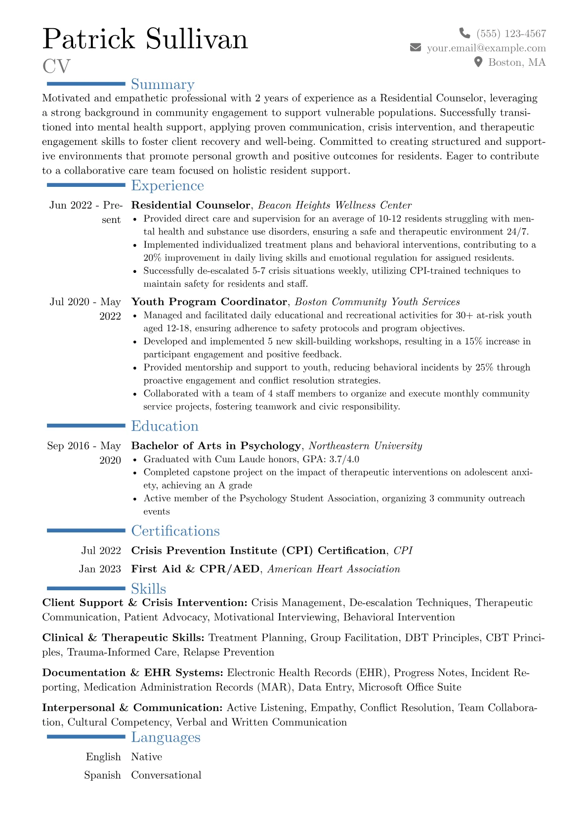 Career changer version - Page 1
