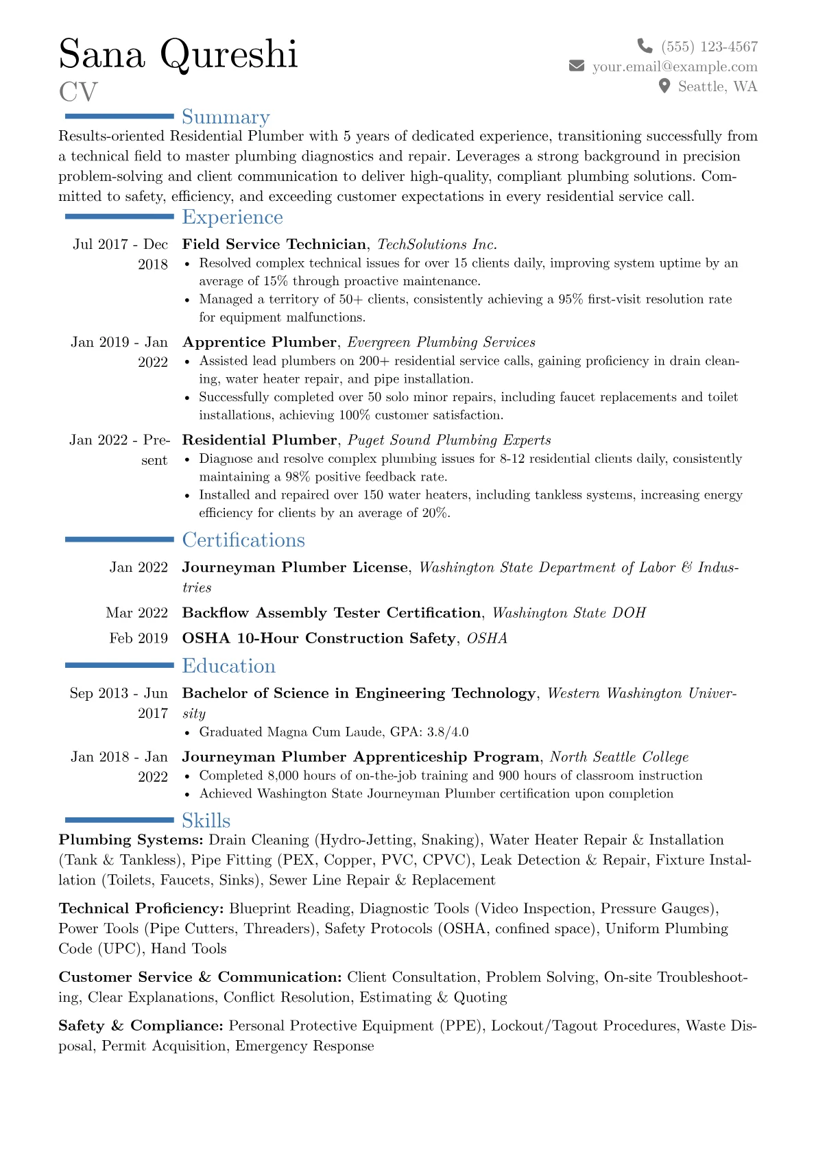 Career changer version - Page 1