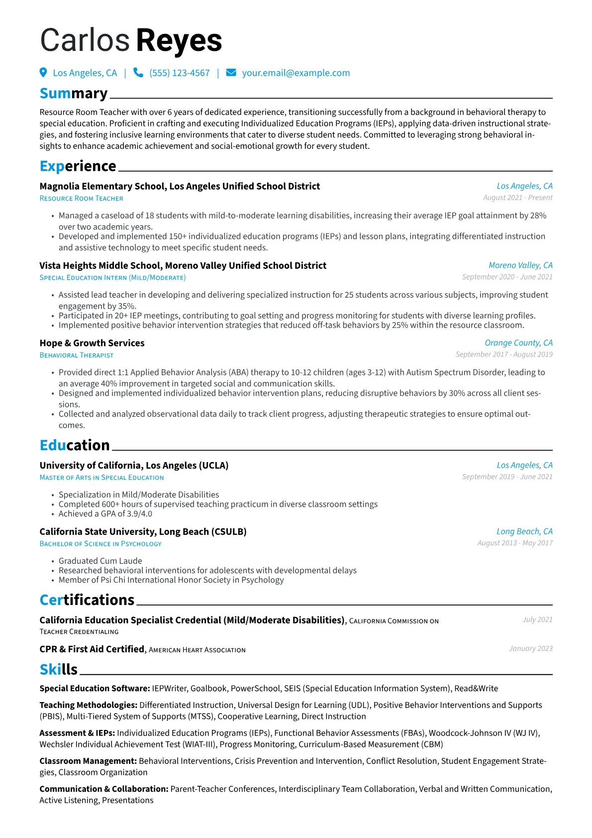 Career changer version - Page 1