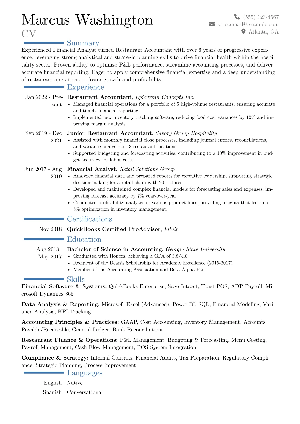 Career changer version - Page 1