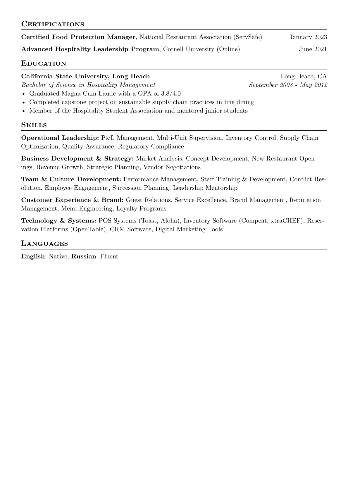Restaurant Area version - Page 2