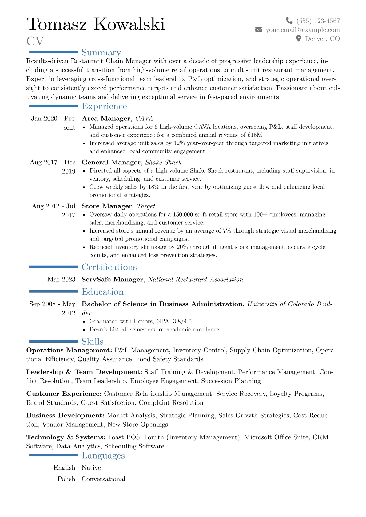 Career changer version - Page 1