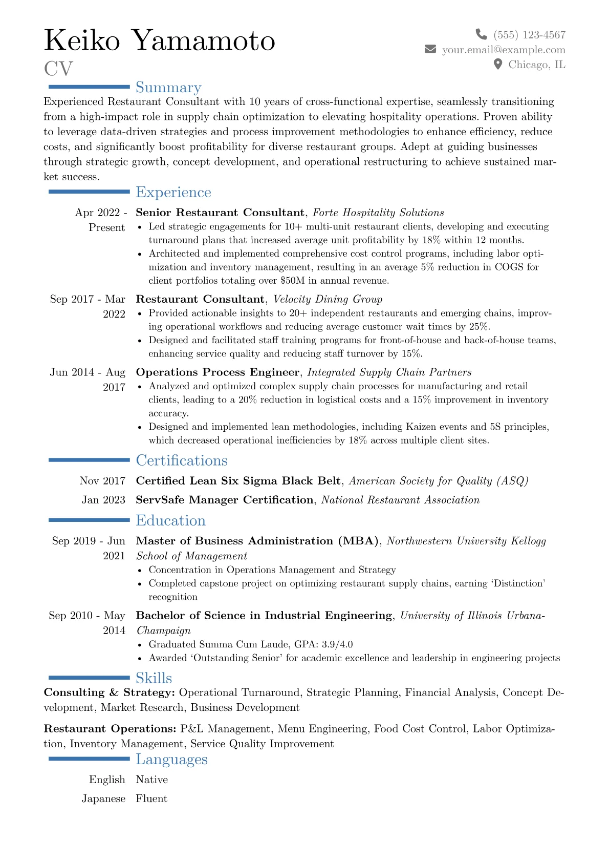 Career changer version - Page 1