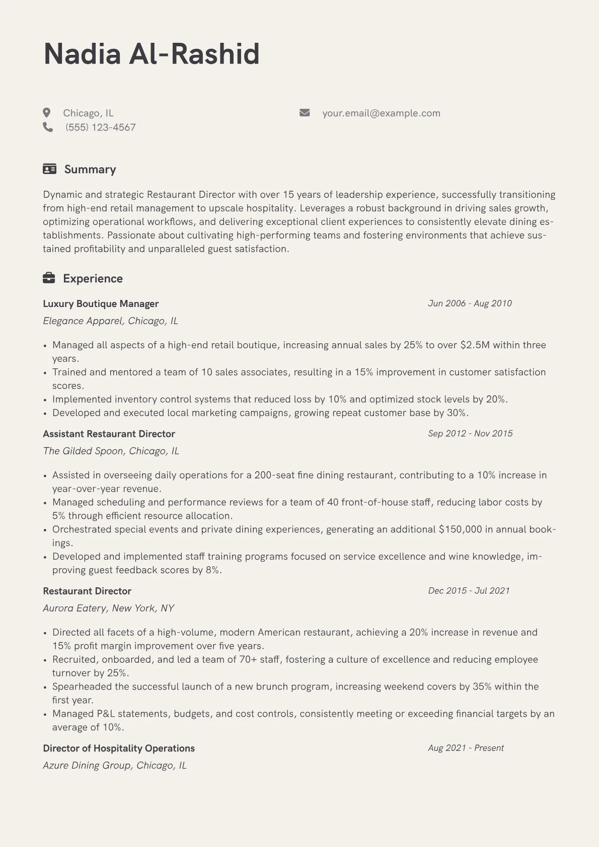 Career changer version - Page 1