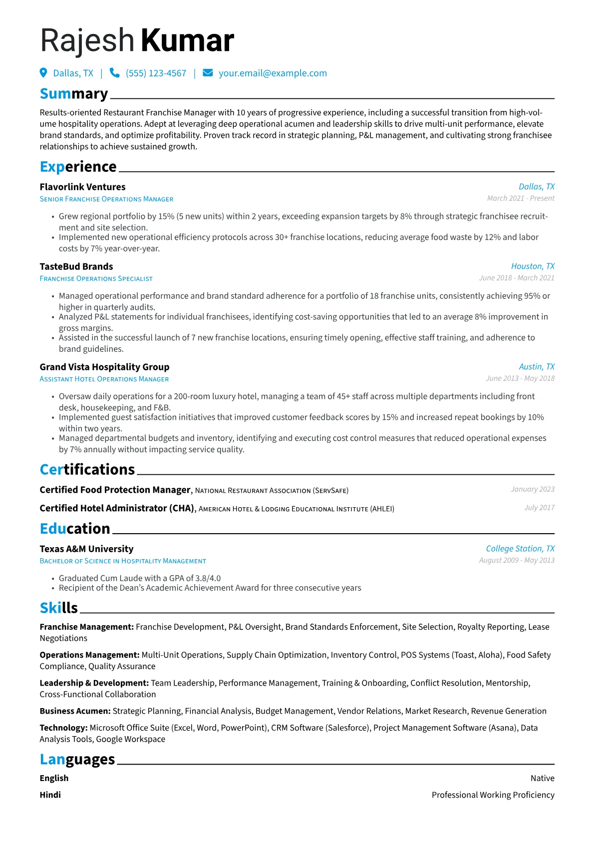 Career changer version - Page 1