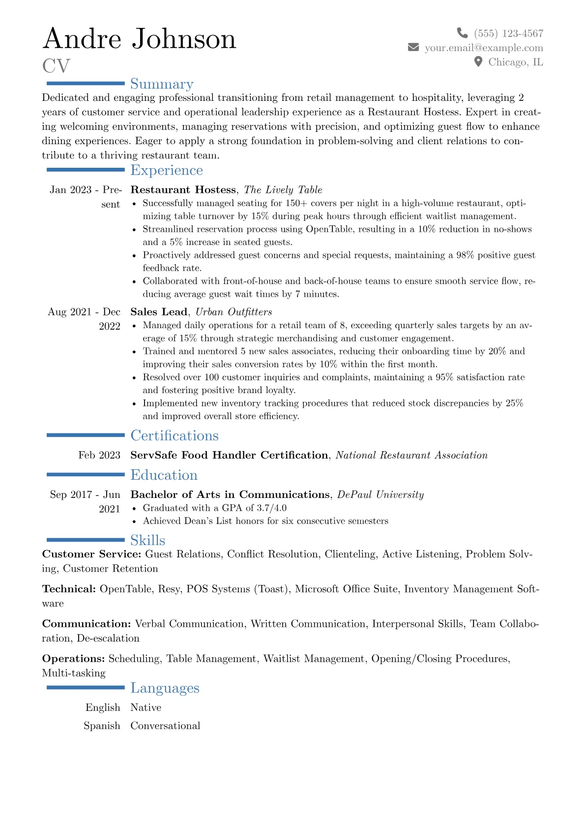 Career changer version - Page 1