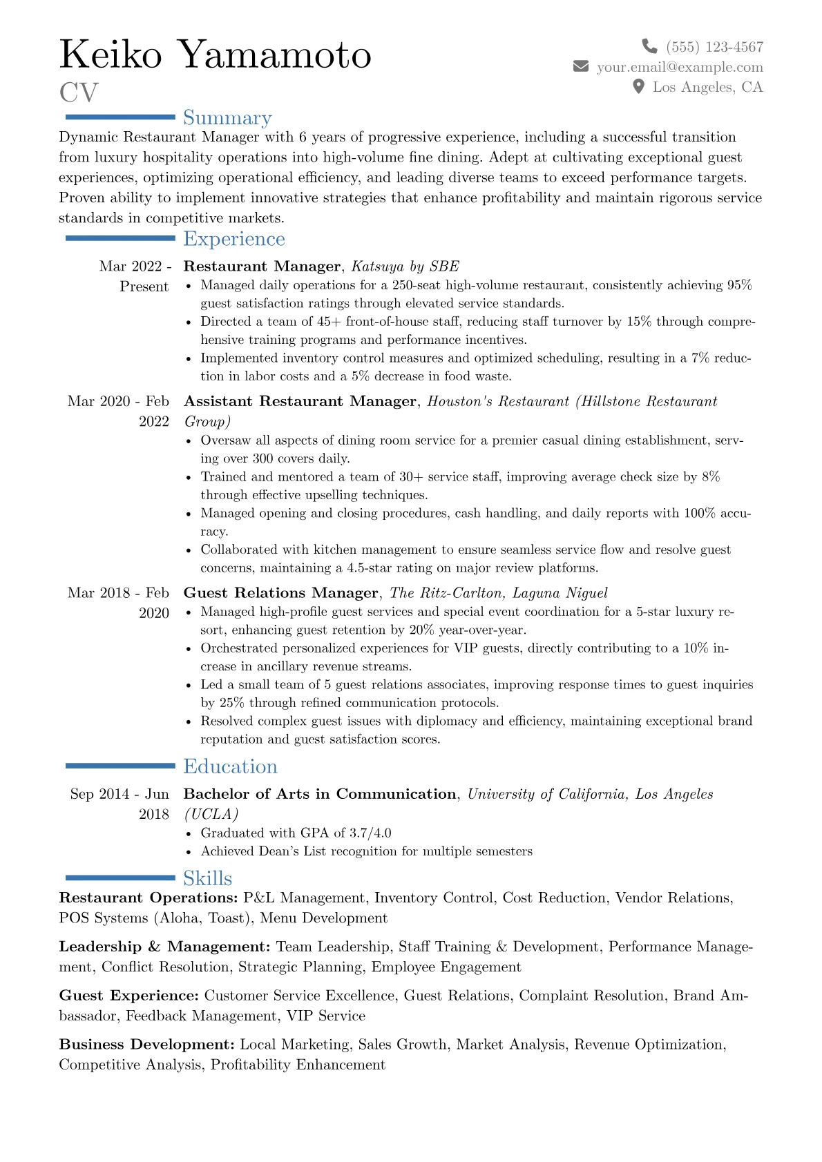 Career changer version - Page 1