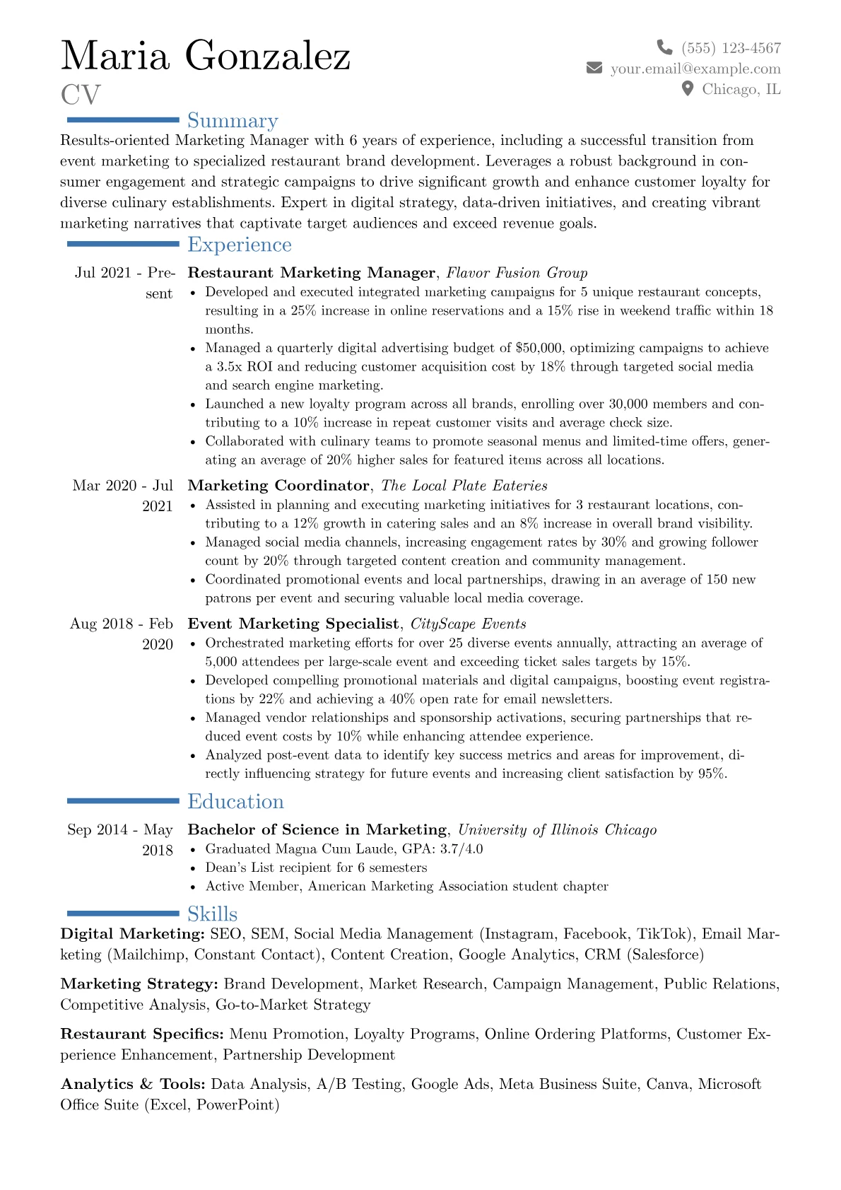 Career changer version - Page 1
