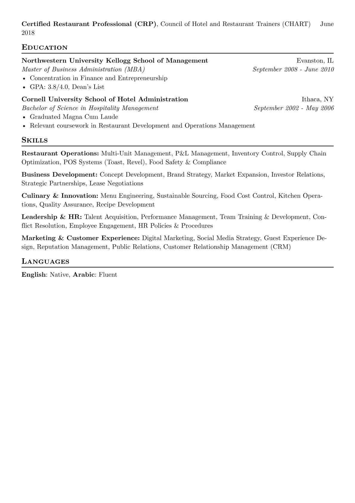 Restaurant Owner version - Page 2