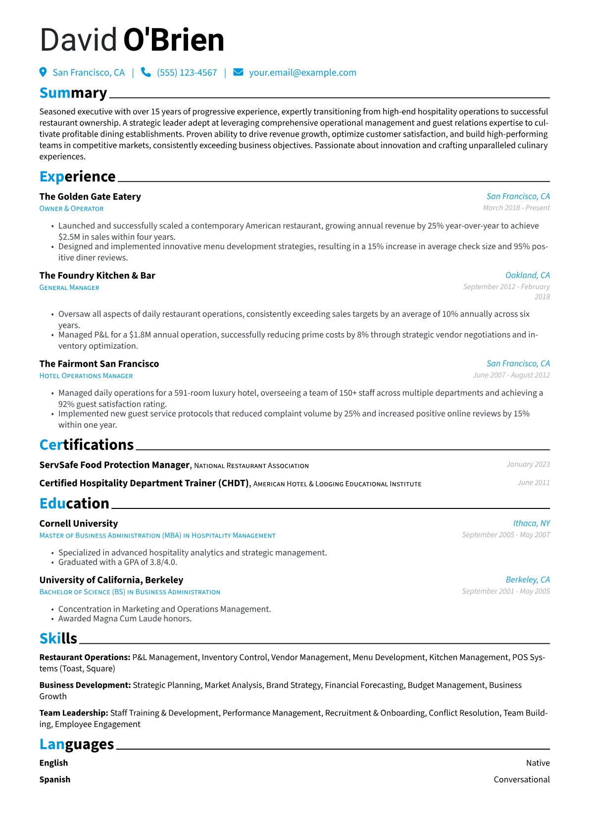 Career changer version - Page 1
