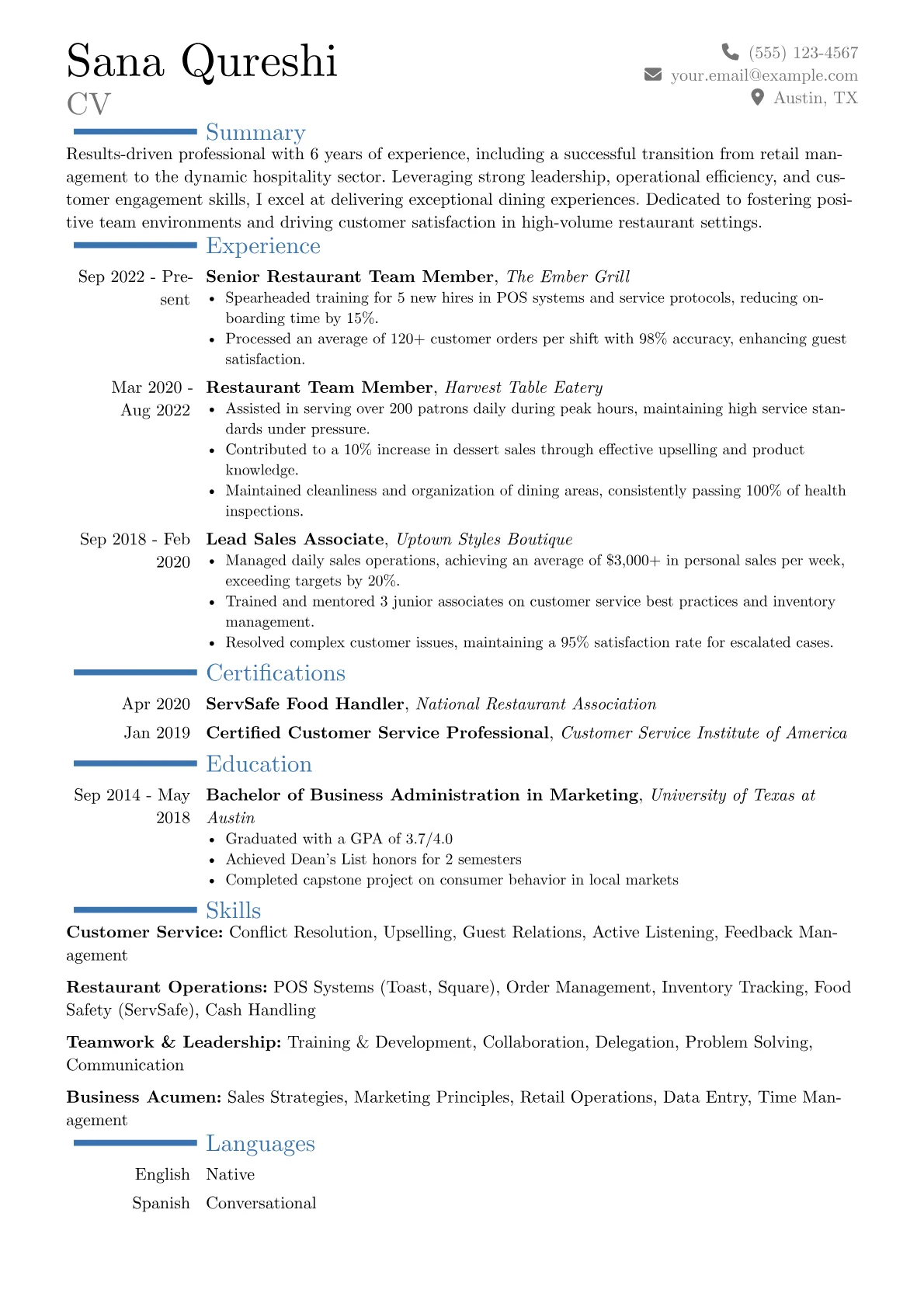 Career changer version - Page 1
