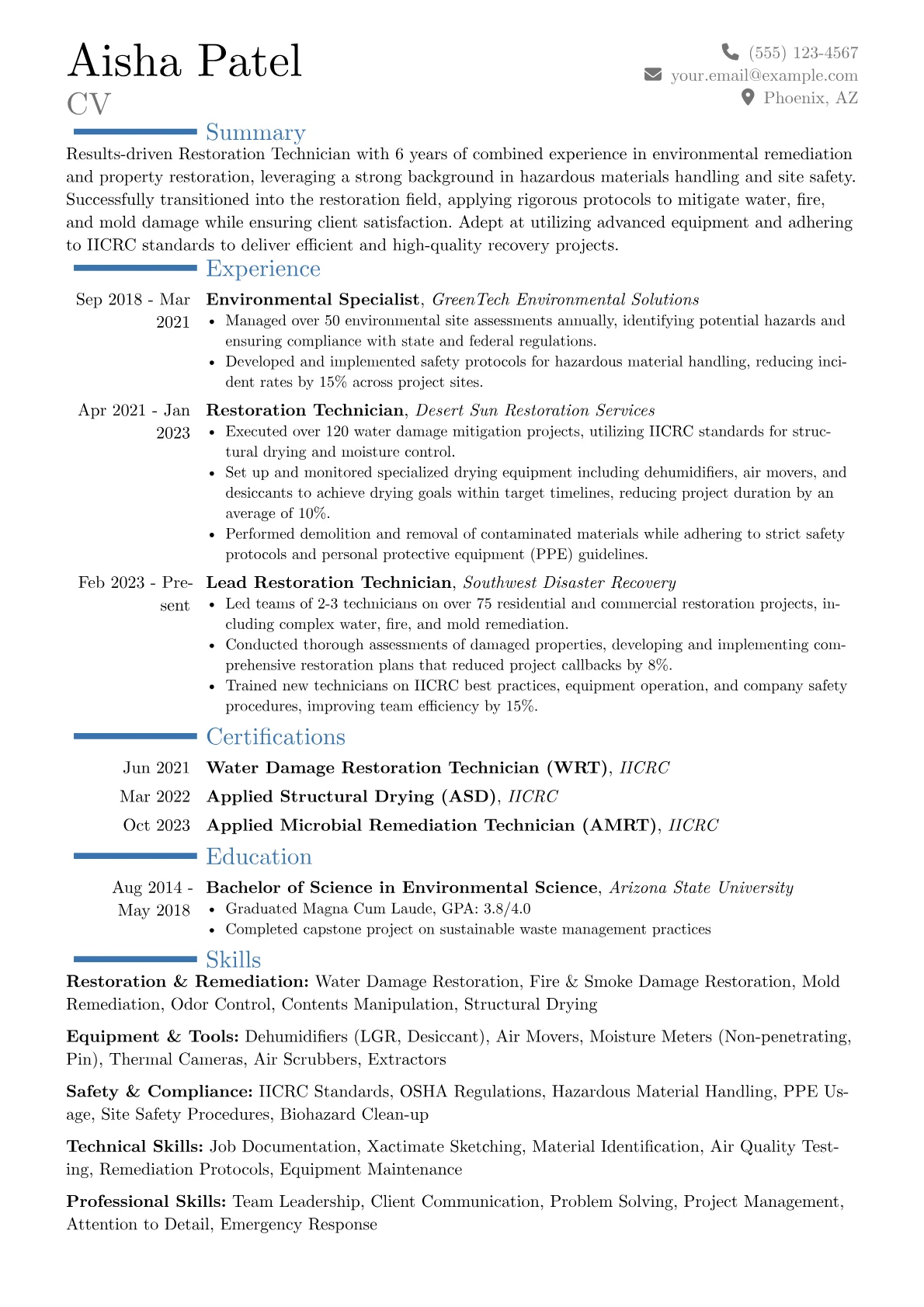 Career changer version - Page 1