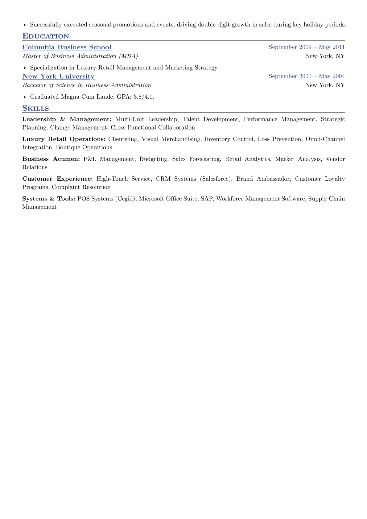 Luxury Retail Focus version - Page 2
