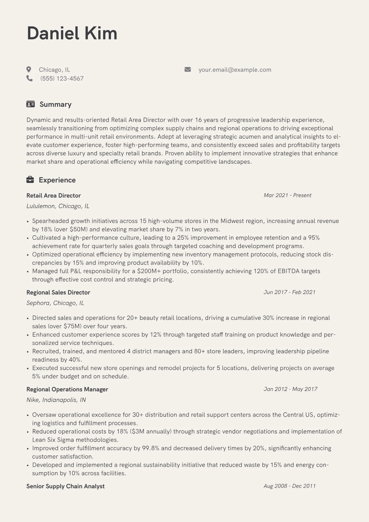 Career changer version - Page 1