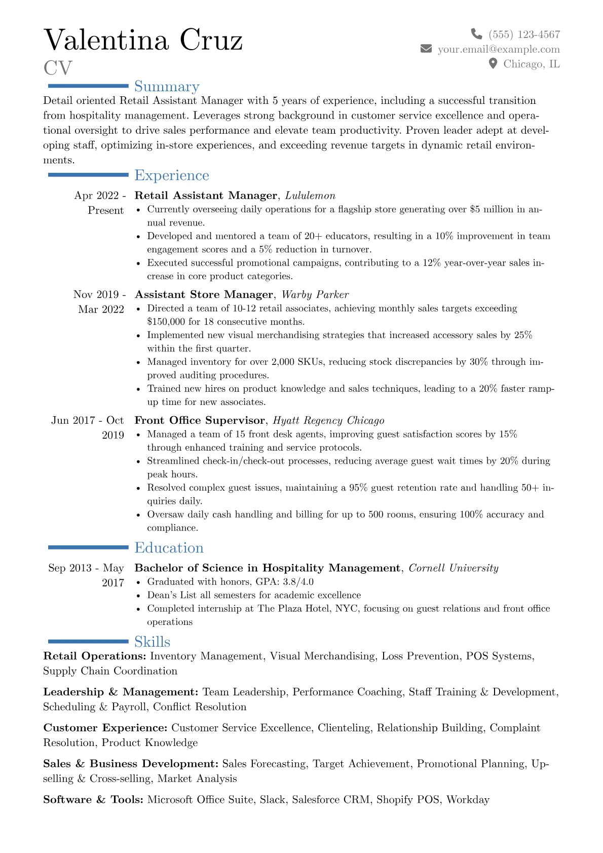 Career changer version - Page 1