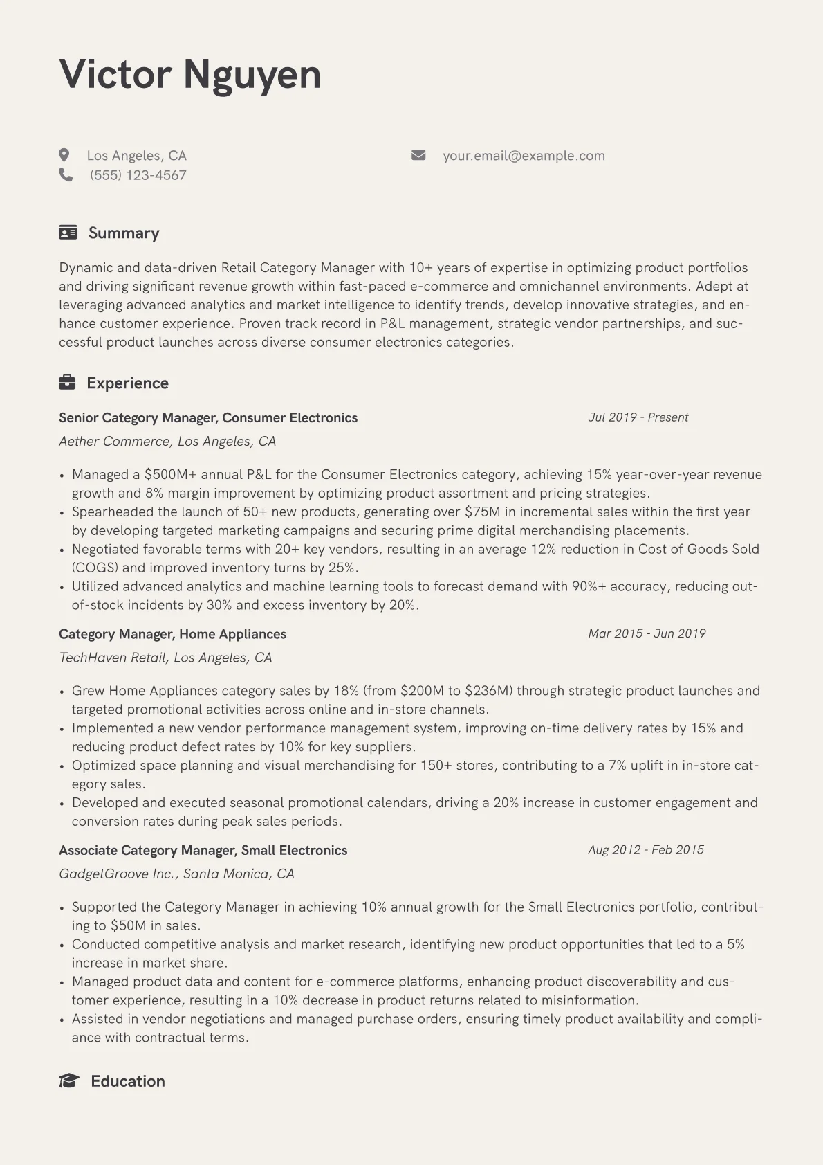 Retail Category version - Page 1