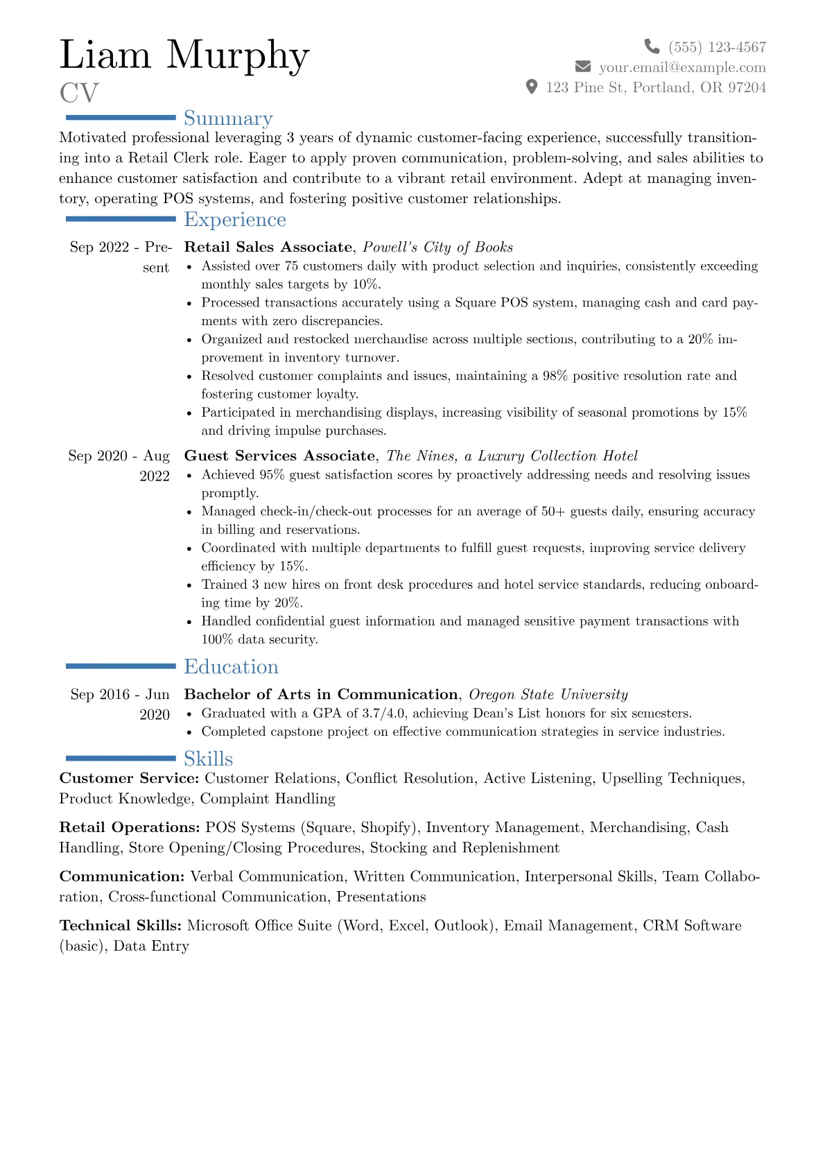 Career changer version - Page 1
