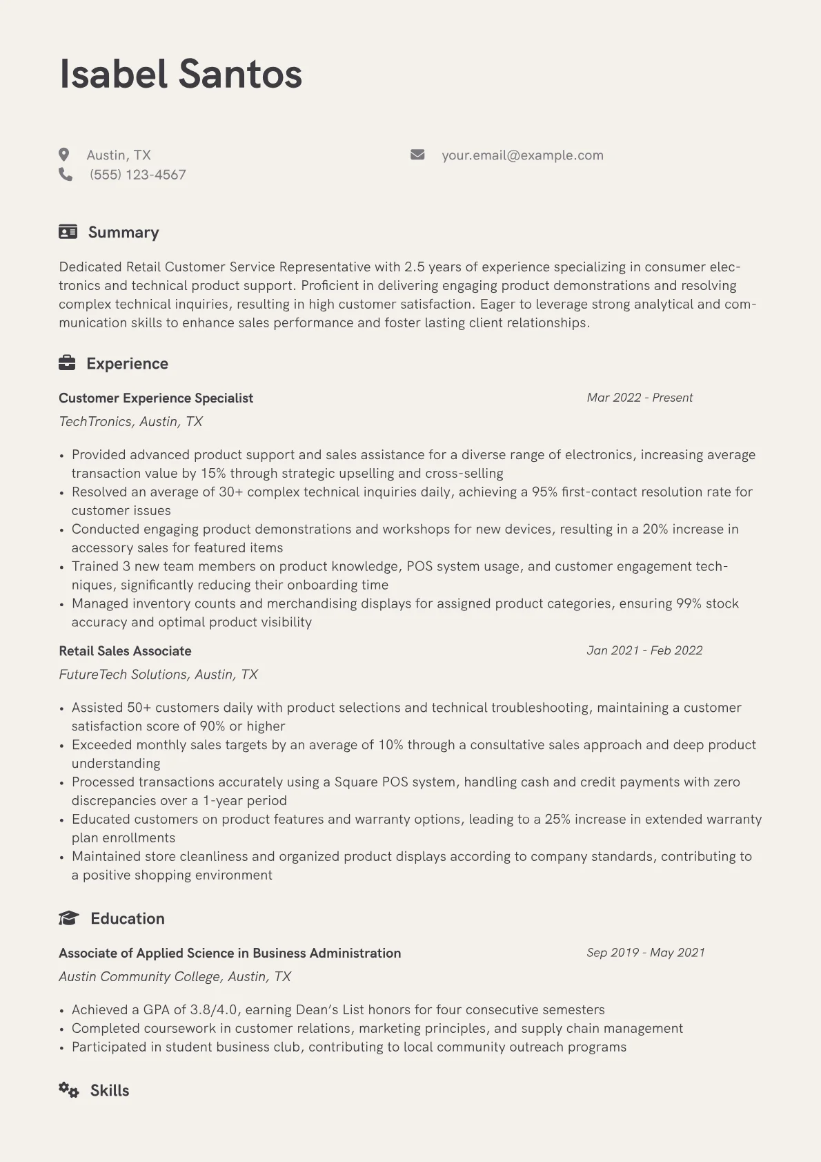 Electronics Retail version - Page 1