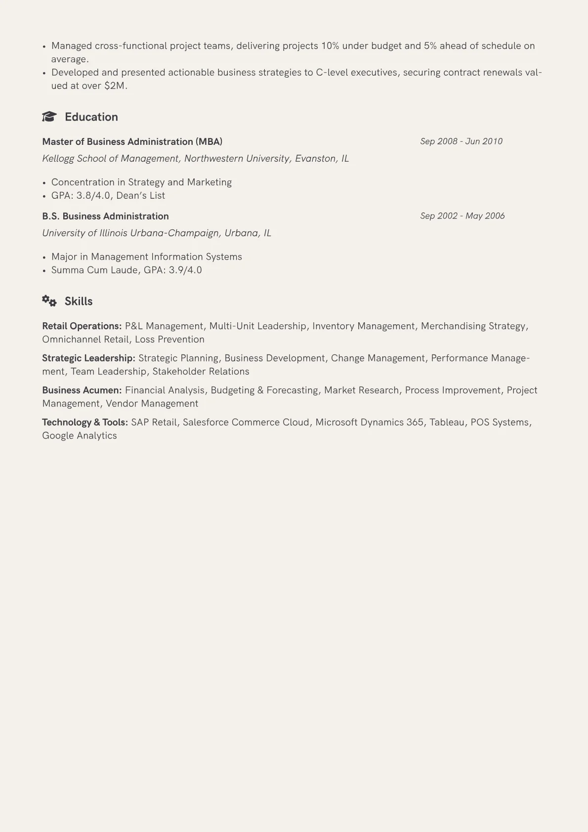 Career changer version - Page 2