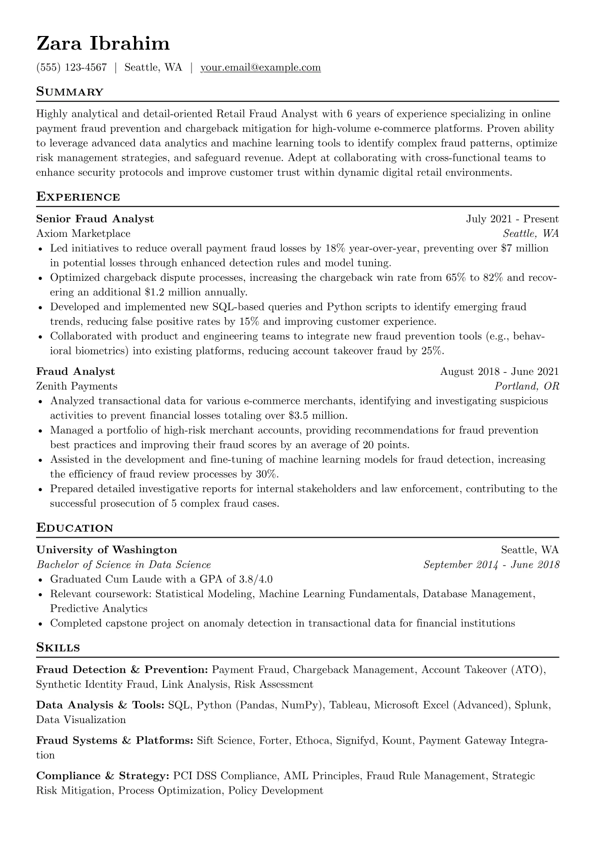 Online Payment Fraud version - Page 1