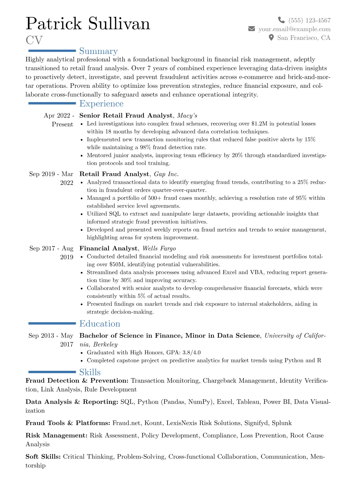 Career changer version - Page 1