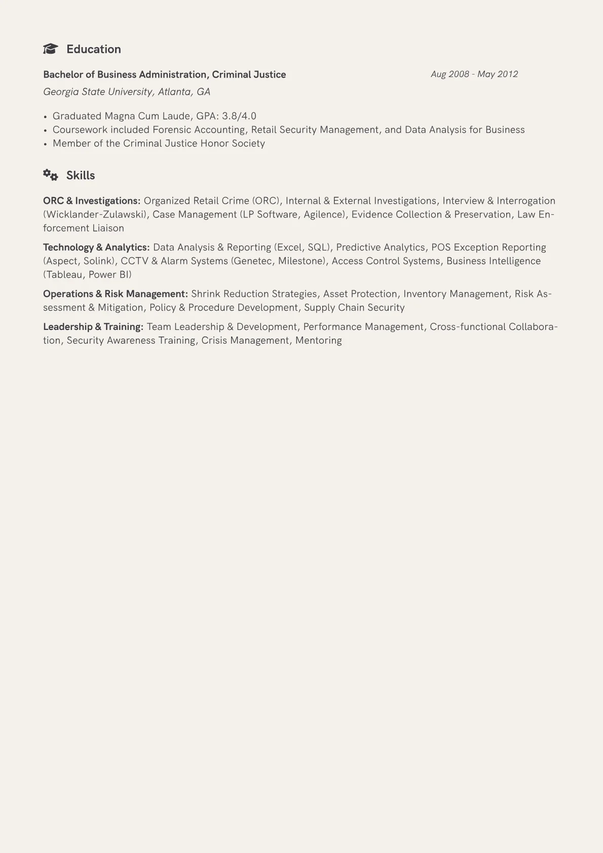 Retail Loss Prevention version - Page 2