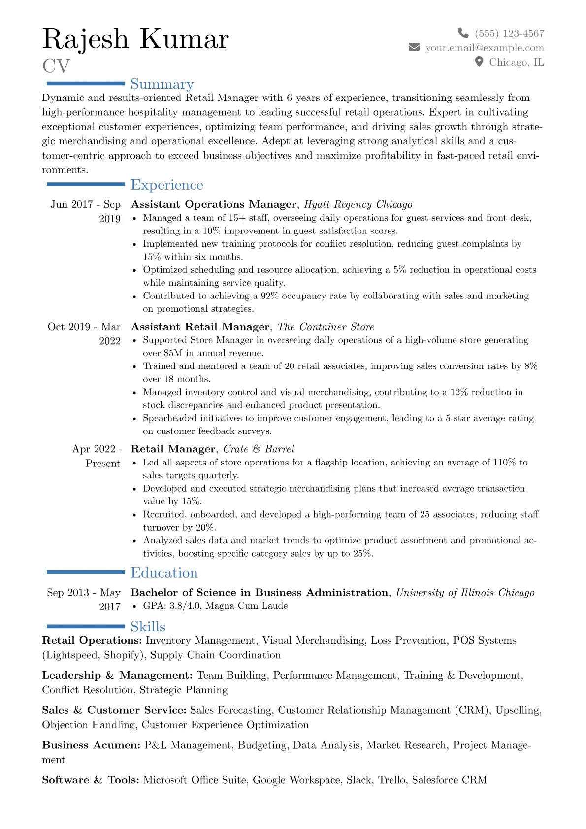 Career changer version - Page 1