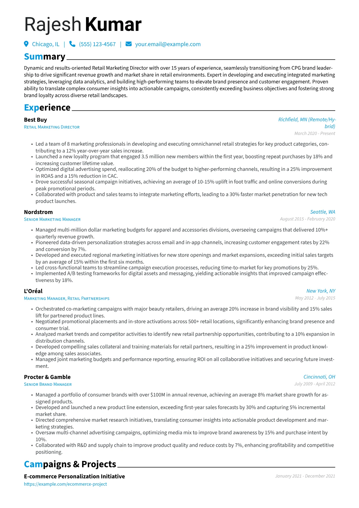 Career changer version - Page 1