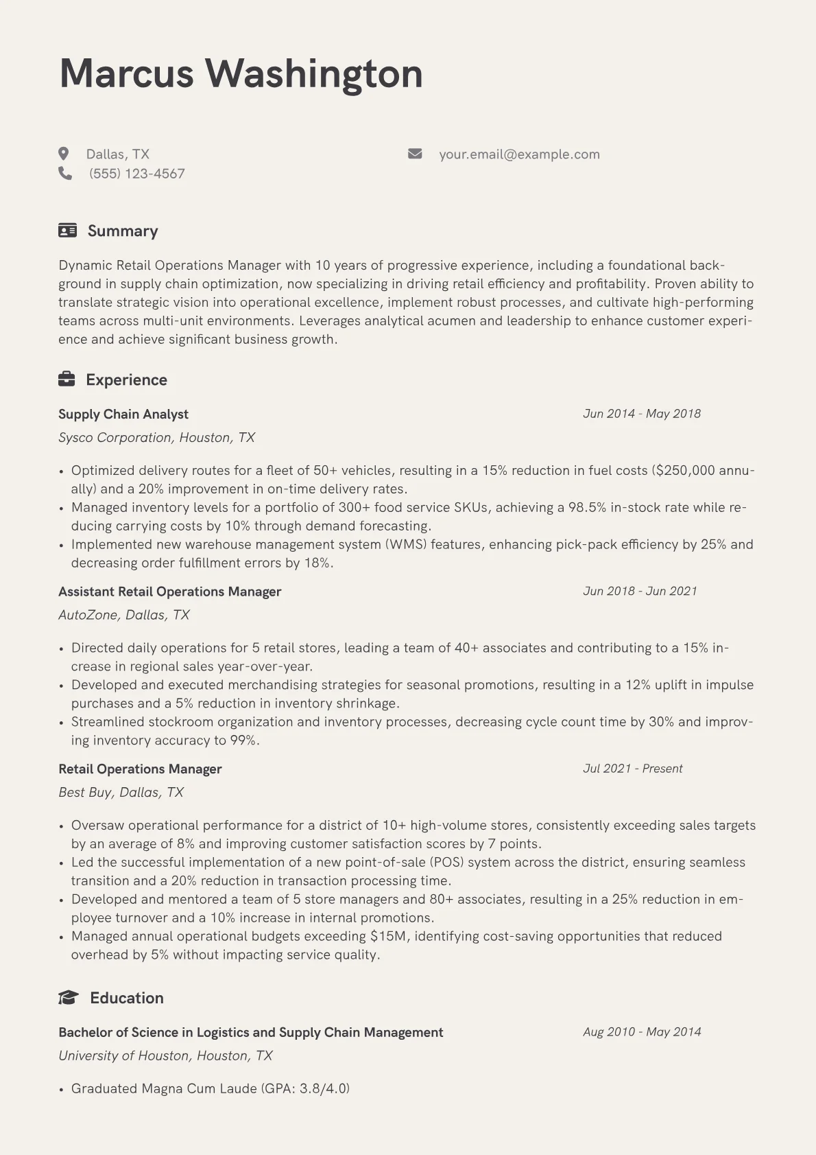 Career changer version - Page 1