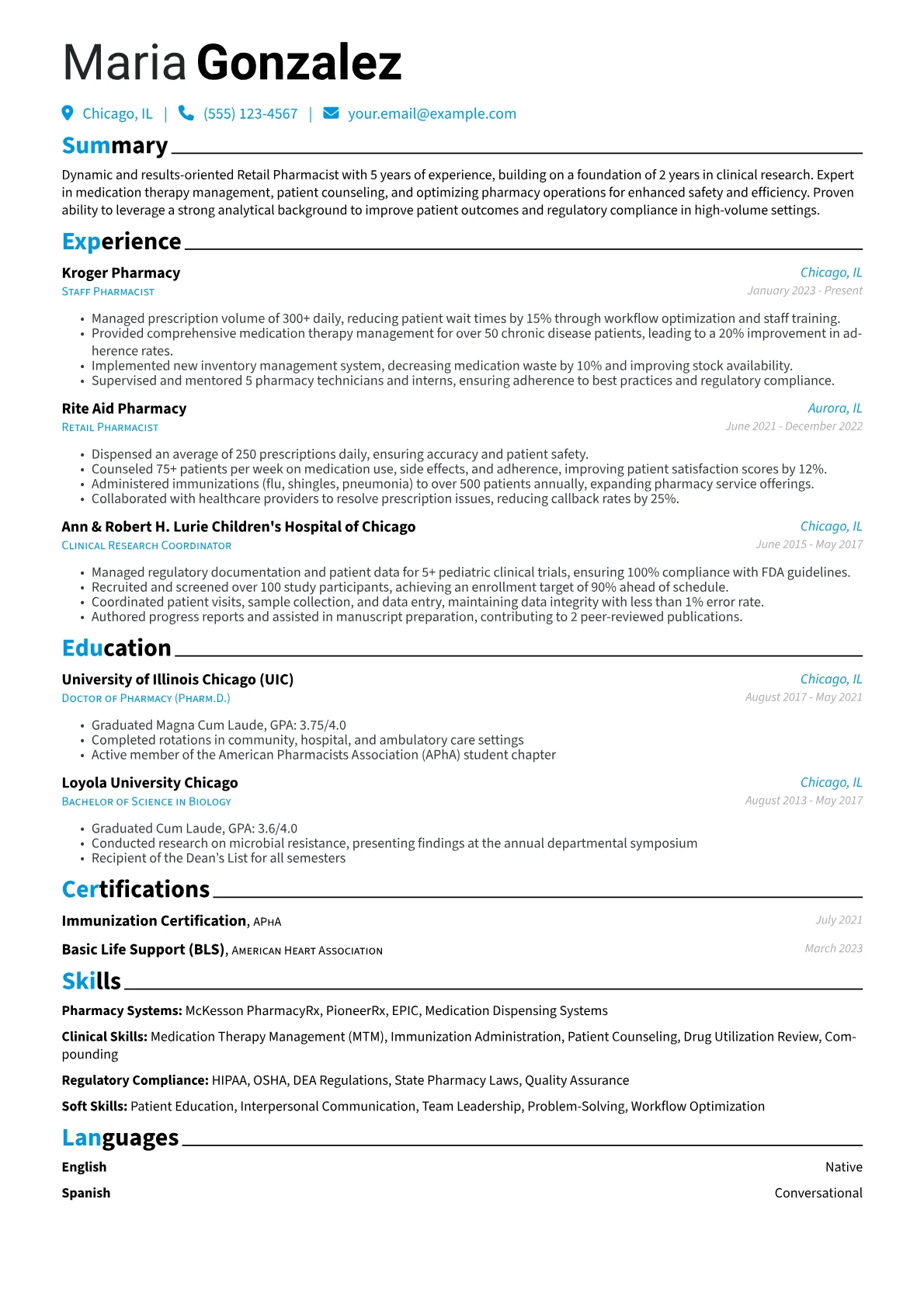 Career changer version - Page 1