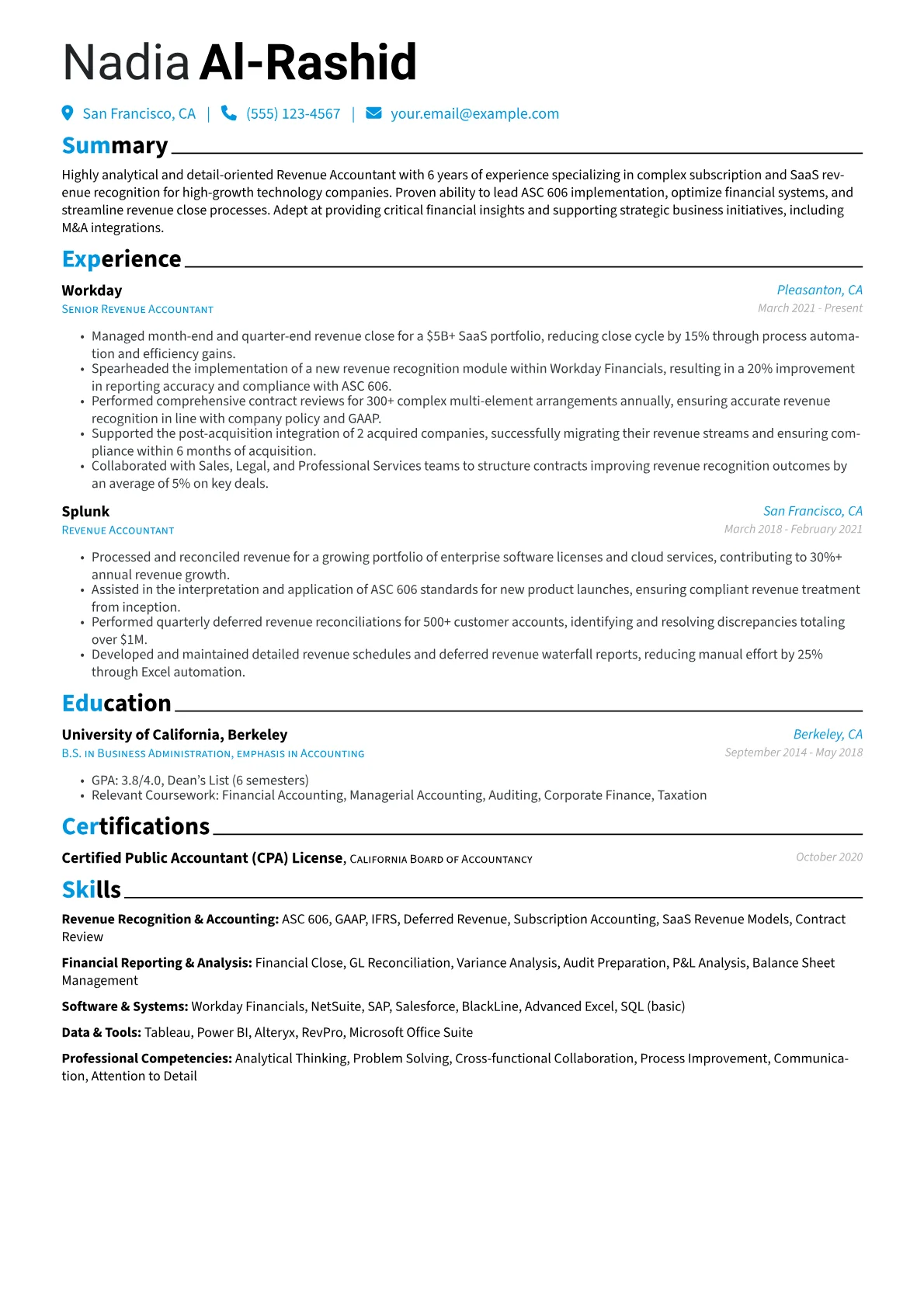 Revenue Recognition version - Page 1
