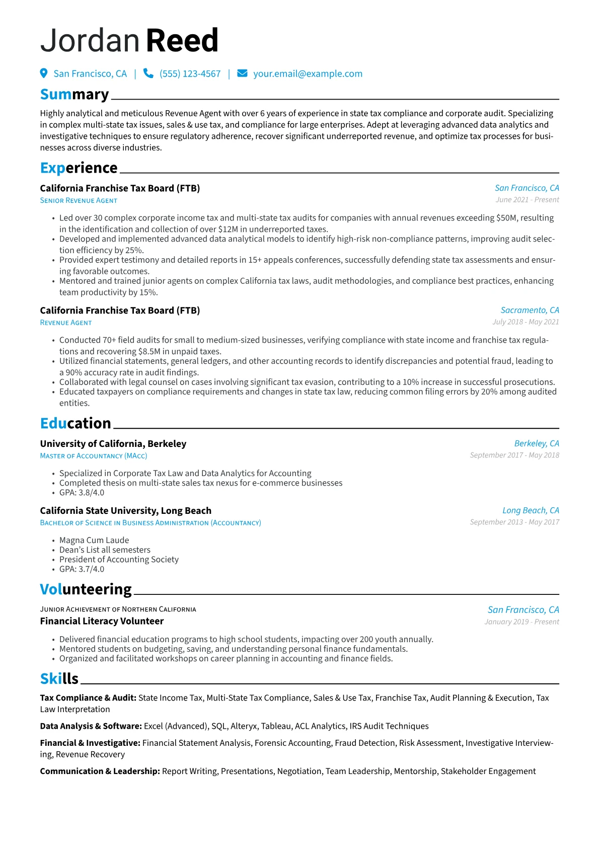 Tax Compliance & Audit version - Page 1