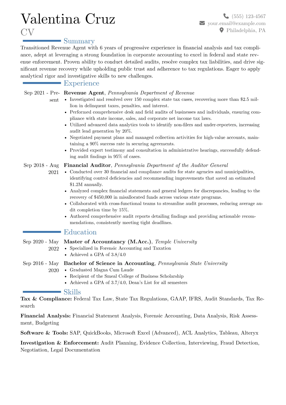 Career changer version - Page 1