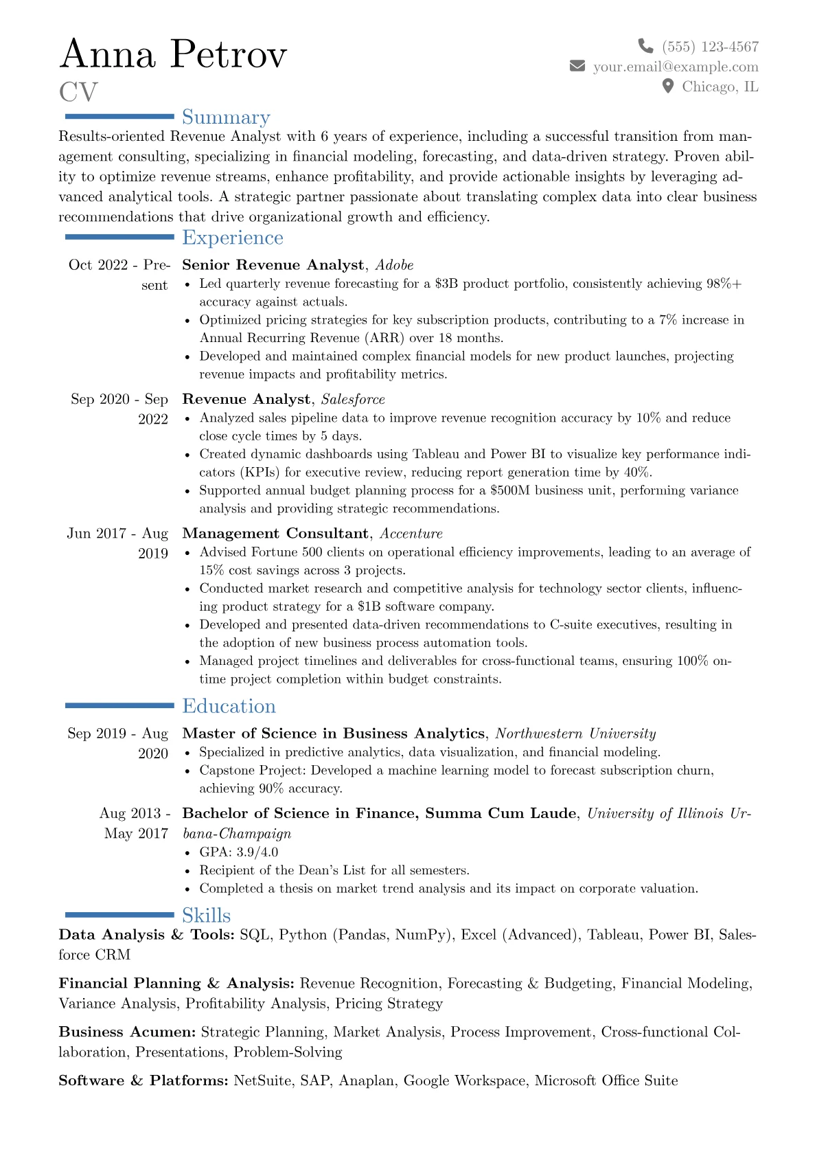 Career changer version - Page 1