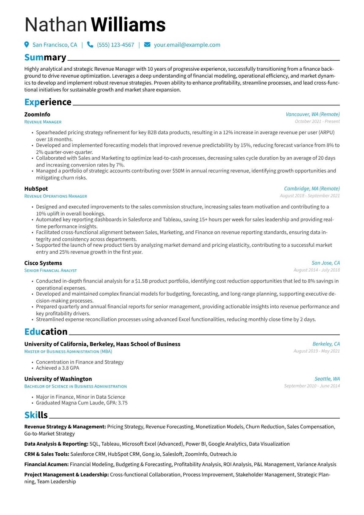 Career changer version - Page 1