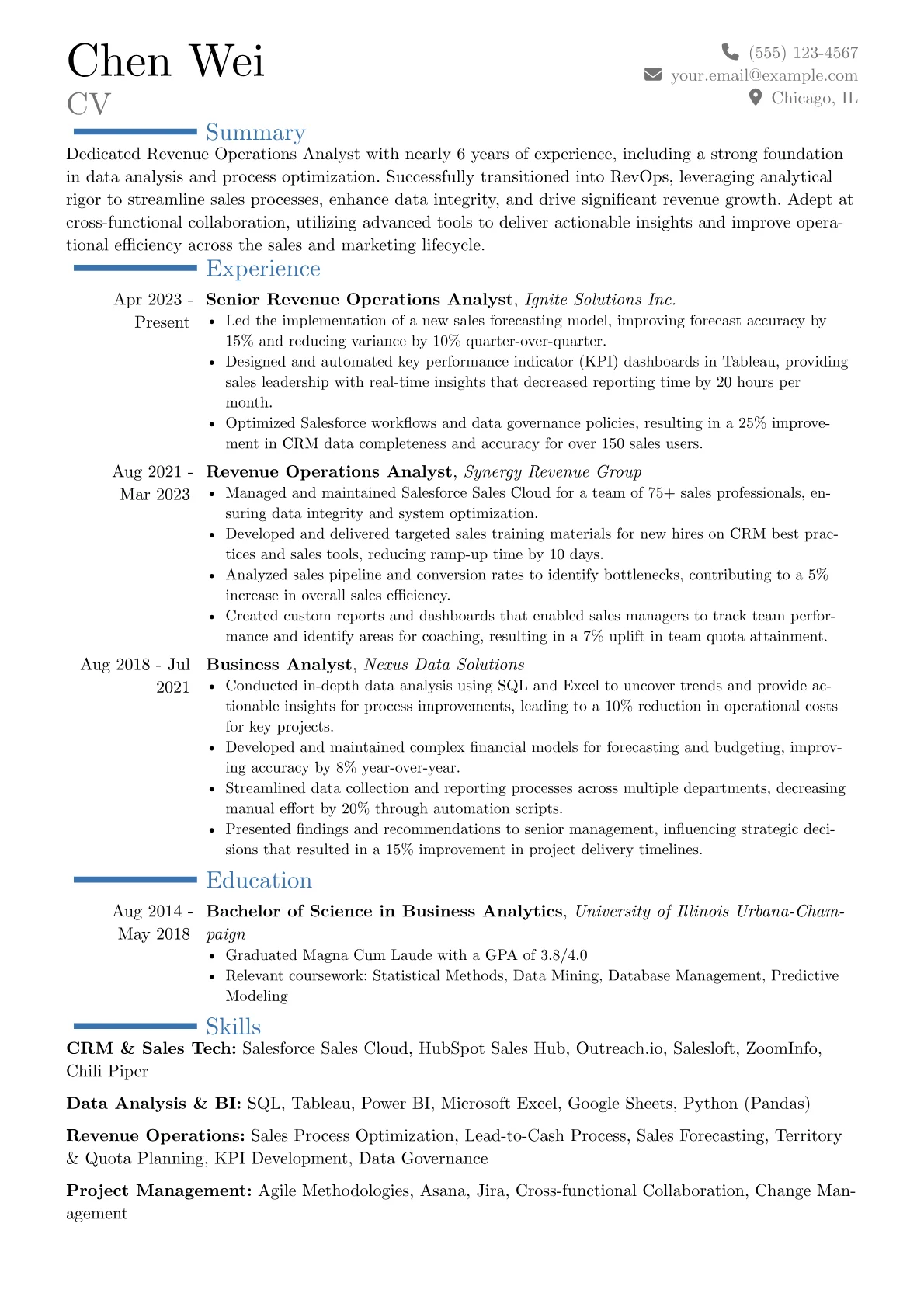 Career changer version - Page 1