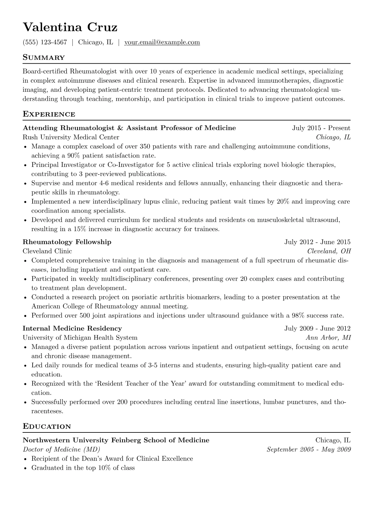 Rheumatologist version - Page 1
