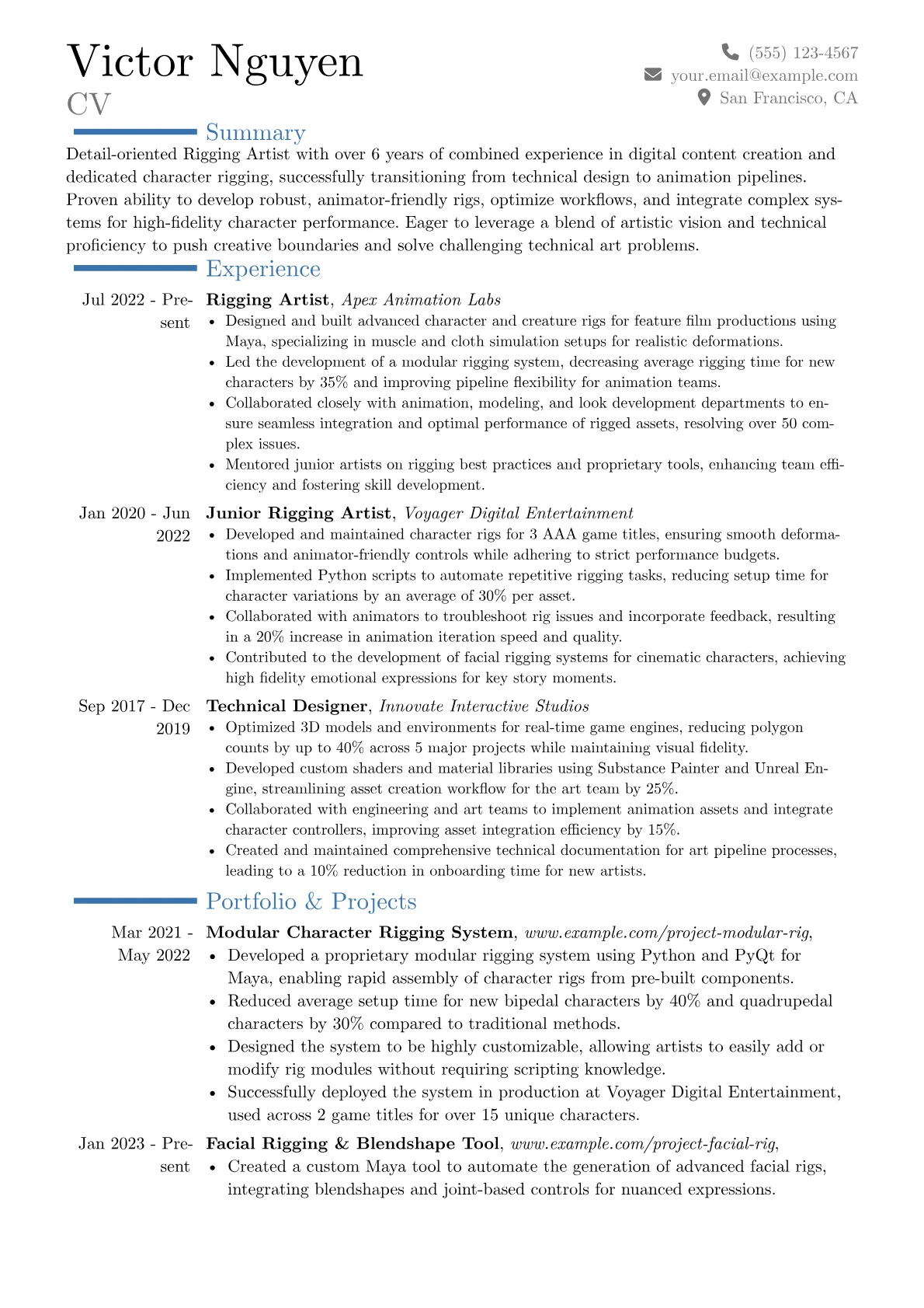 Career changer version - Page 1