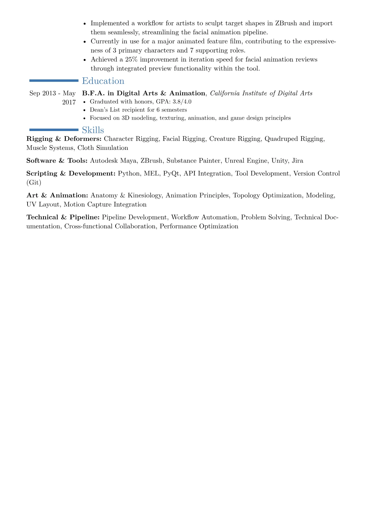Career changer version - Page 2