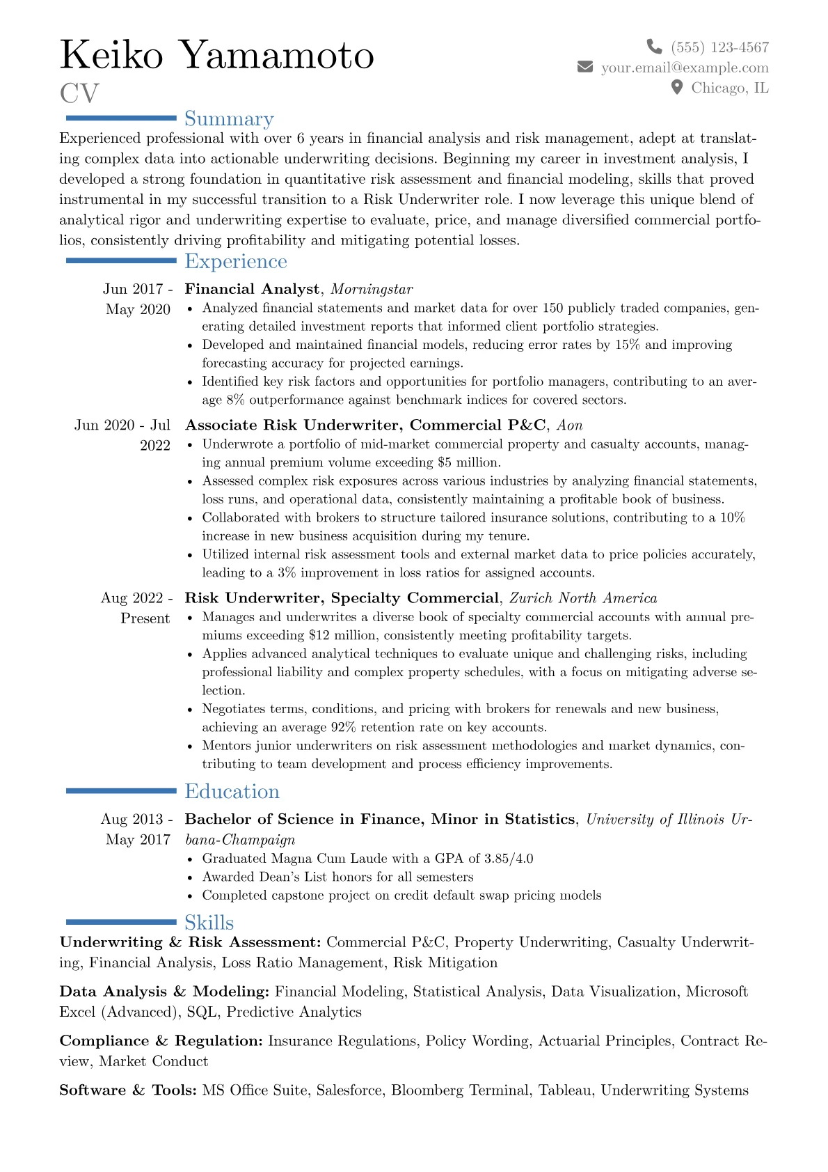 Career changer version - Page 1