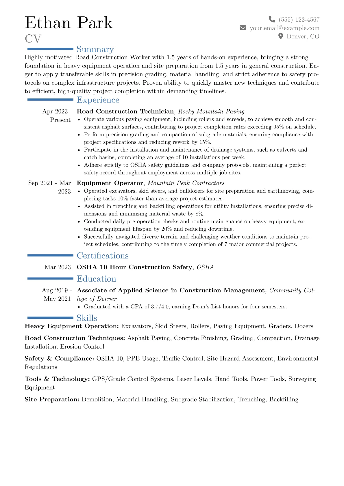 Career changer version - Page 1