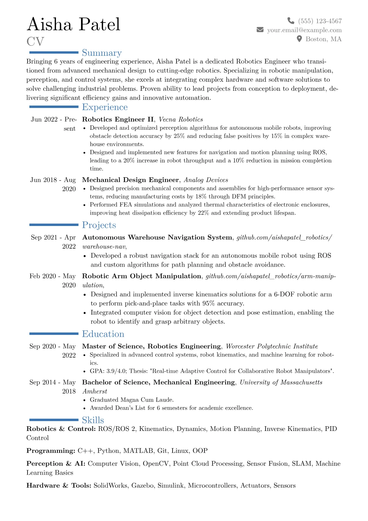 Career changer version - Page 1