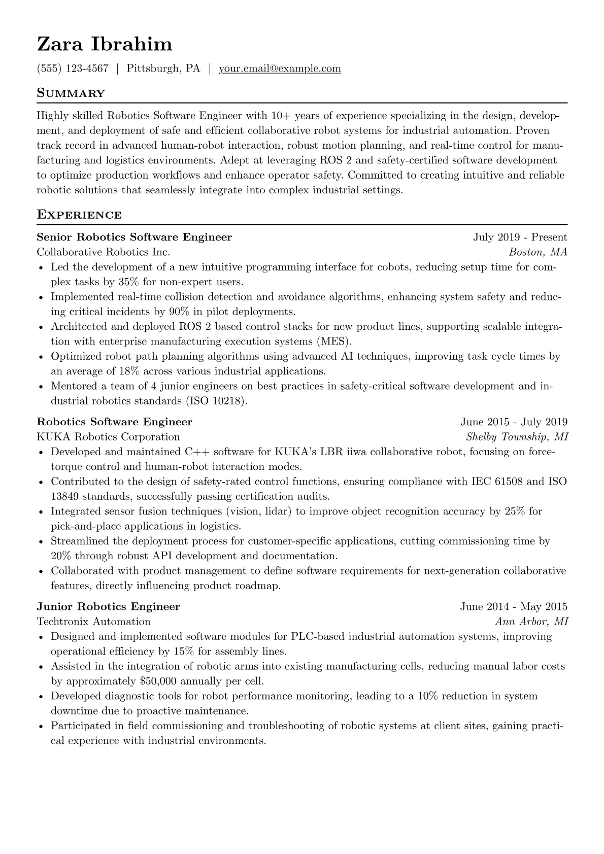 Collaborative Robotics version - Page 1