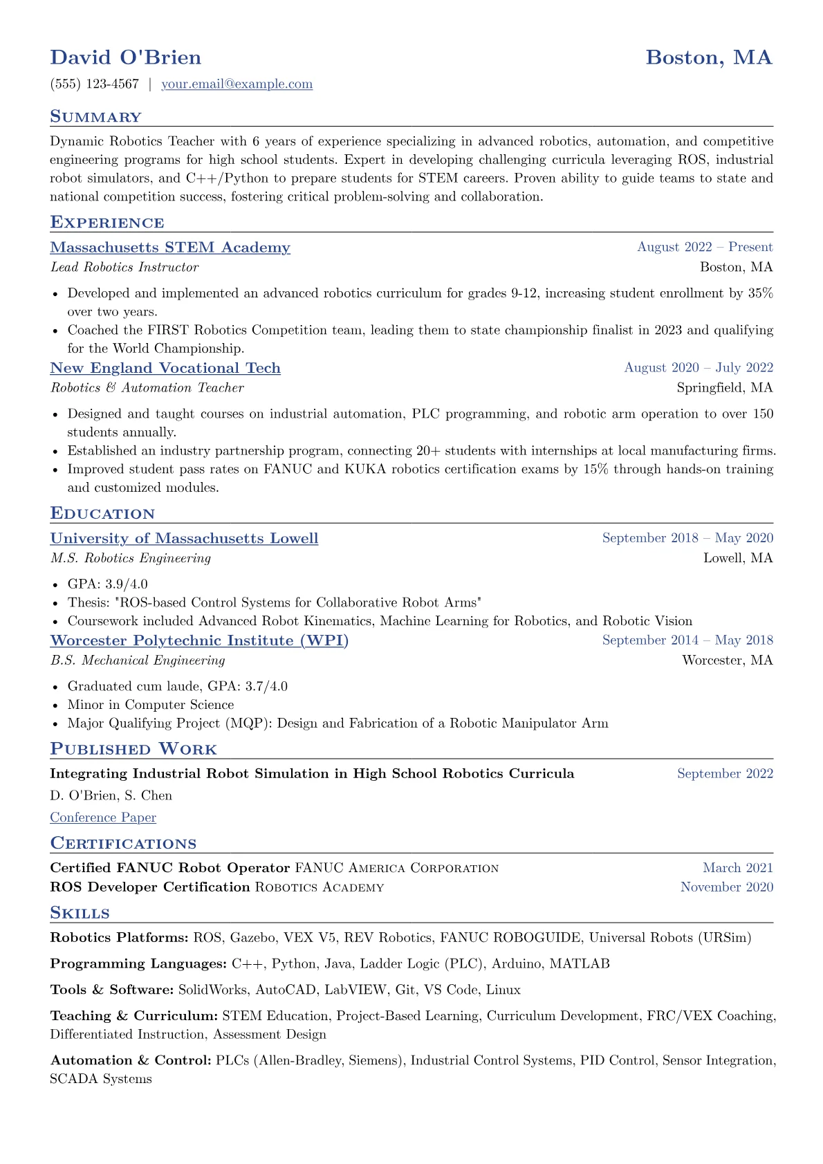 Mid-level Robotics version - Page 1