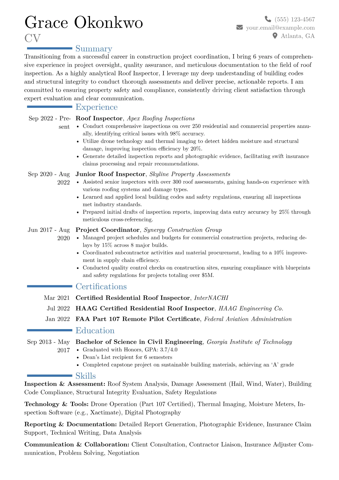 Career changer version - Page 1