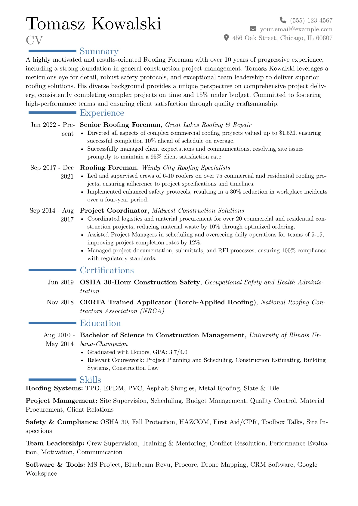 Career changer version - Page 1