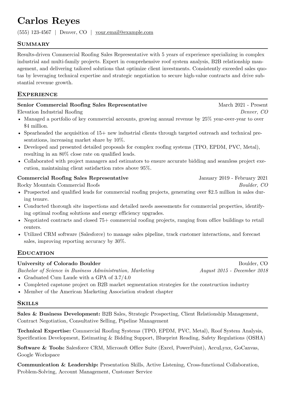 Commercial Roofing version - Page 1