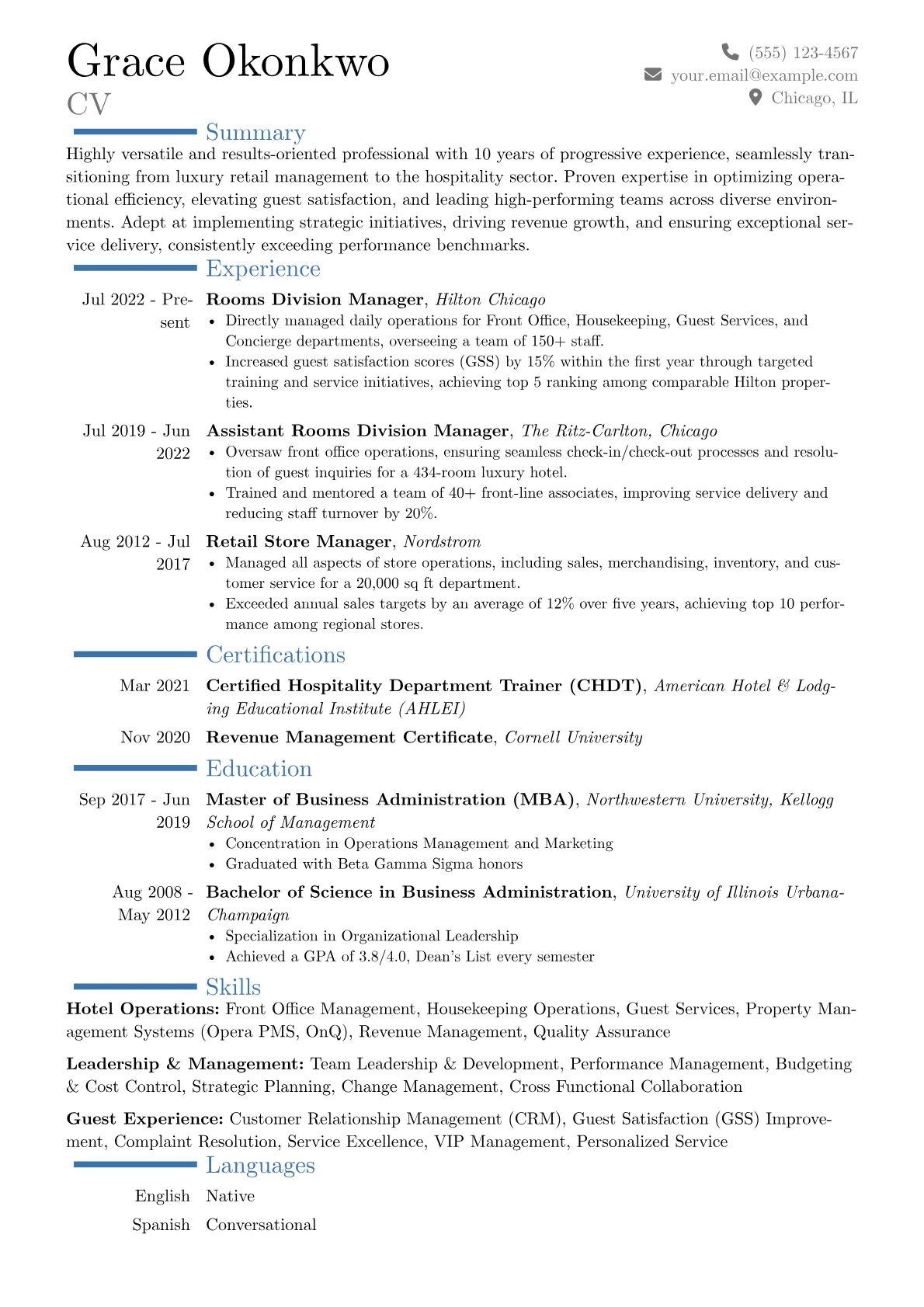 Career changer version - Page 1