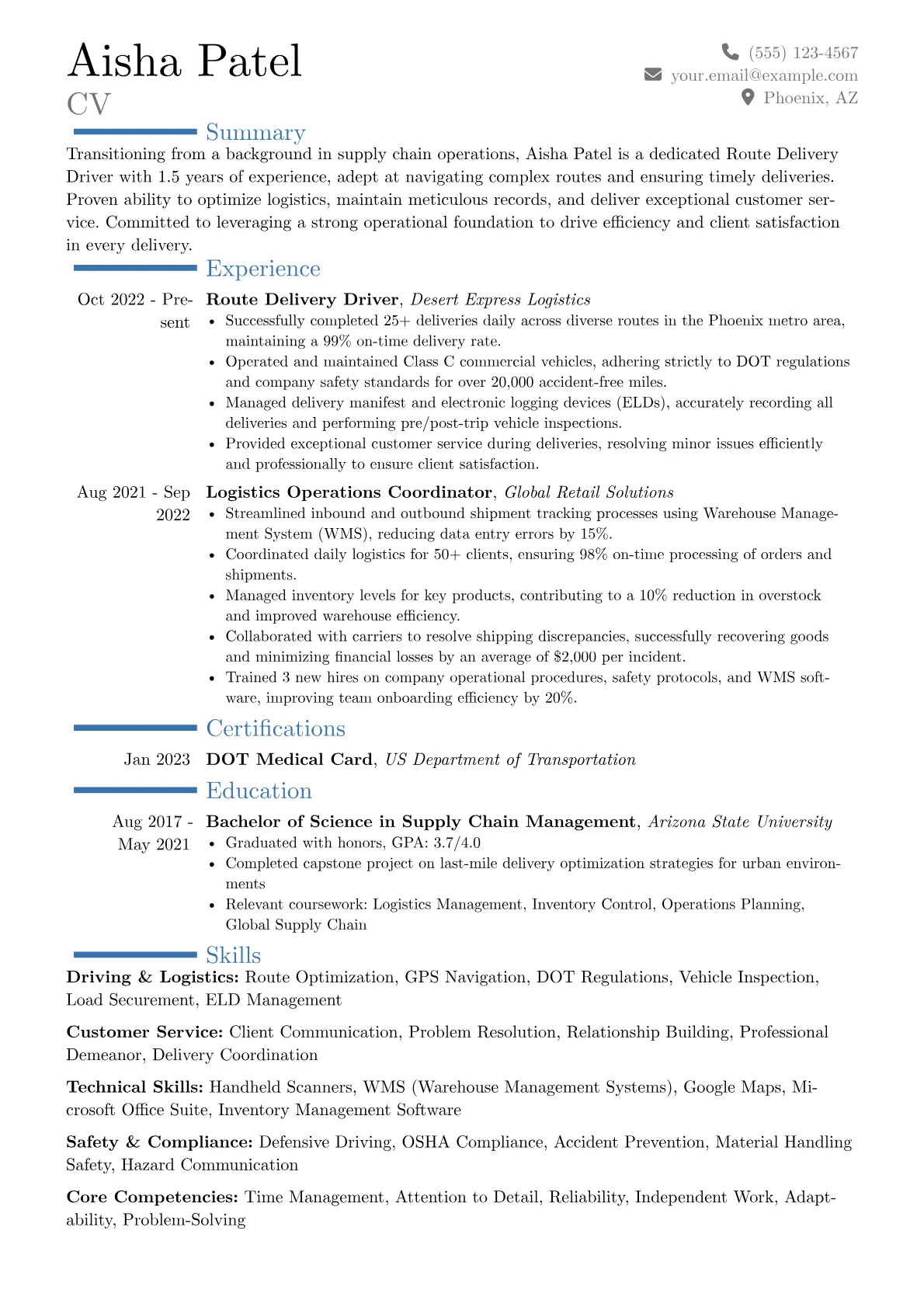 Career changer version - Page 1