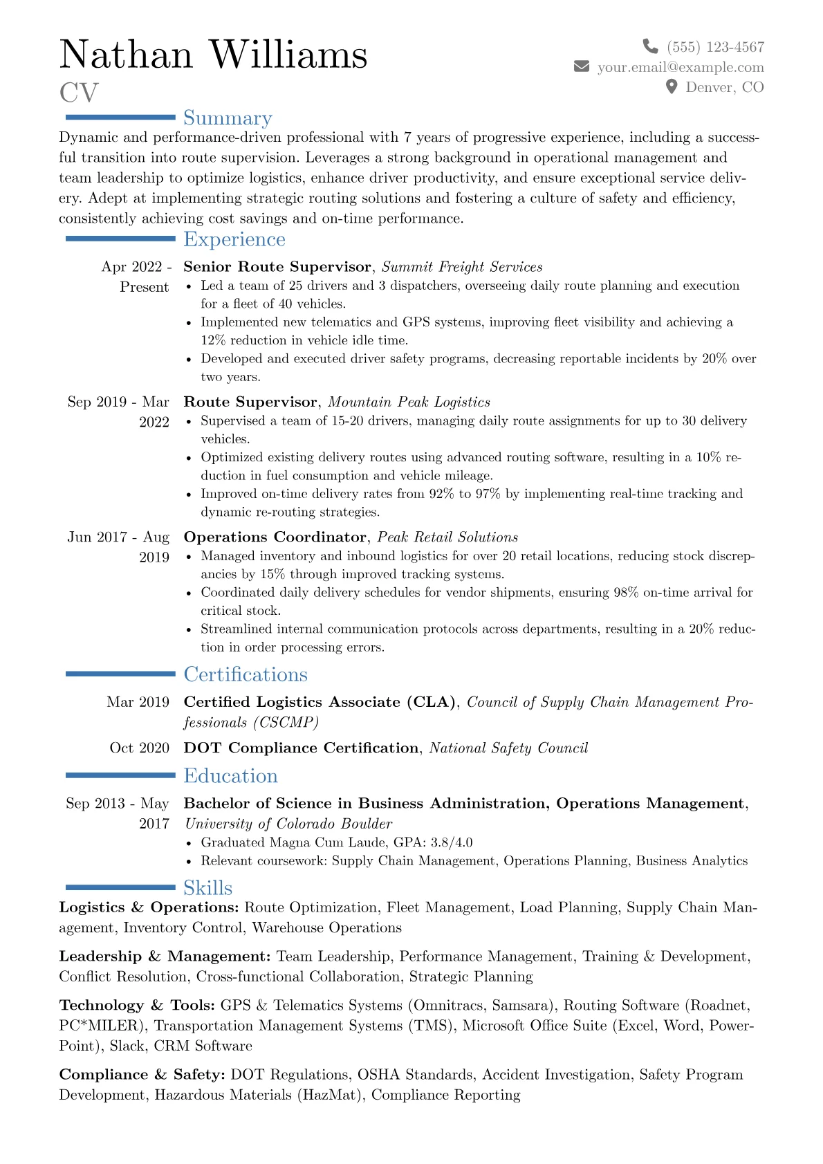 Career changer version - Page 1